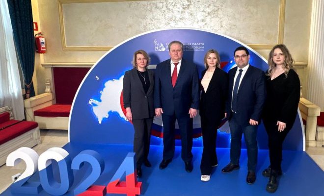 ФНПР посетили ситуационный центр Общественной Палаты РФ